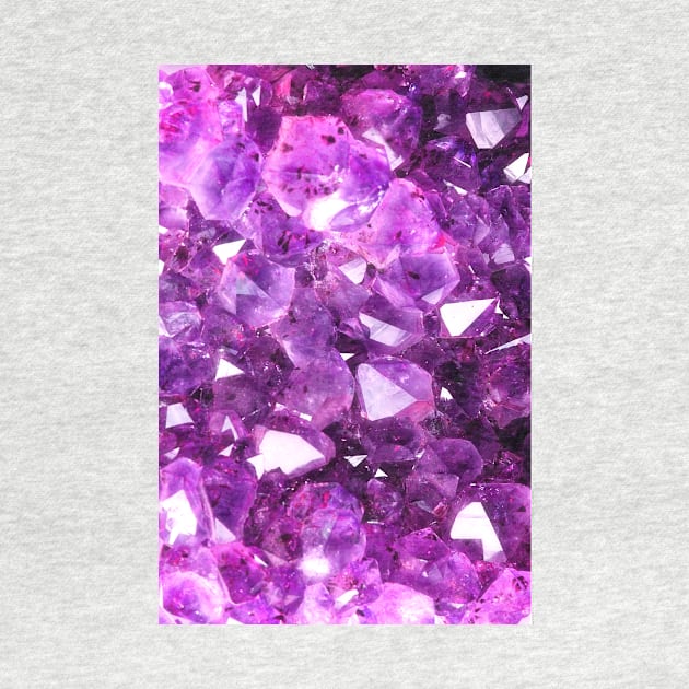 Purple Amethyst Geode Crystal by NewburyBoutique